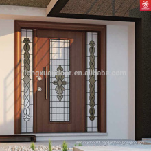 Solid teak wood main door design